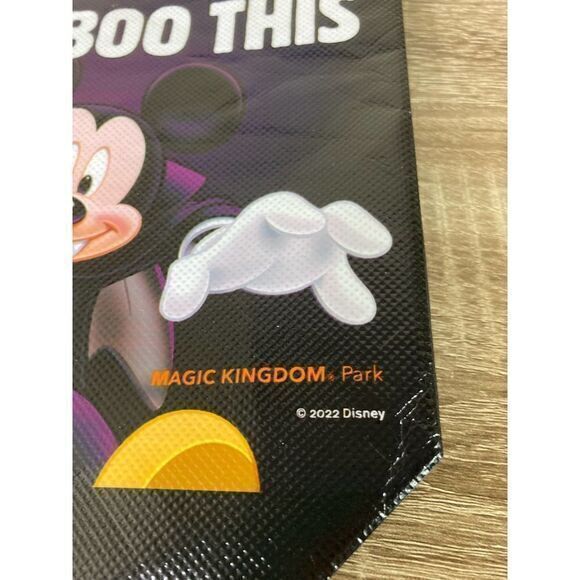 Disney Parks Candy Bag Mickeys Halloween Party Treat Unisex Kids Graphic‎ 50th - Picture 6 of 10